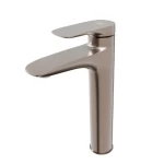 Washbasin Faucet,  Matte Nickel, Dimensions 22.4×18×4.4 cm