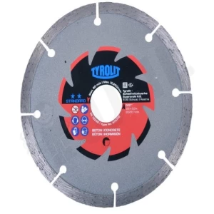 Depressed Center Cutting Disc 22.23x2x125 mm, Tyrolit Model 633277 | ARAB PROS COMPANY