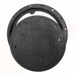 غطاء الفتحات الارضية  العربية مصنوع من  الكمبوزيت مقاس 922 مم حموله 25 طن  اللون اسود