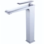 Chinese Washbasin Faucet, Chrome Color, Long