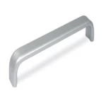 مسكة خزانة مطبخ ، تشطيب كروم مطفي، ألومنيوم، مقاس 160 ملي