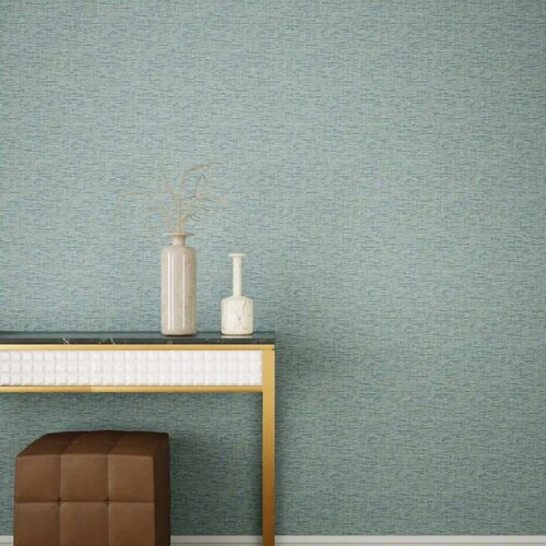 Patterned Wallpaper Turquoise, Size 10m x 50 cm, Model 10257 | 