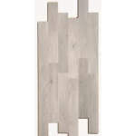 Parquet Flooring Polya, Moisture Resistant, Light gray, Size 60x10x1.2 cm, Model 467930