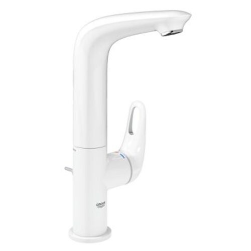 Grohe Bathroom Sink Mixer Single Lever Large Size White, Eurostyle Collection