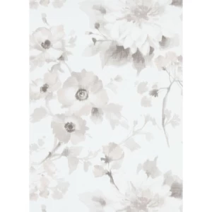 Floral Wallpaper Light Beige 10m x 0.53m, Model 10051-31 | Balbaid Decor Company