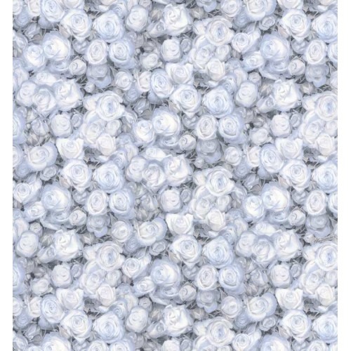 Italian Wall Covering 10m x 0.73m Light Gray-Blue, Model 25031 | Balbaid Decor Company