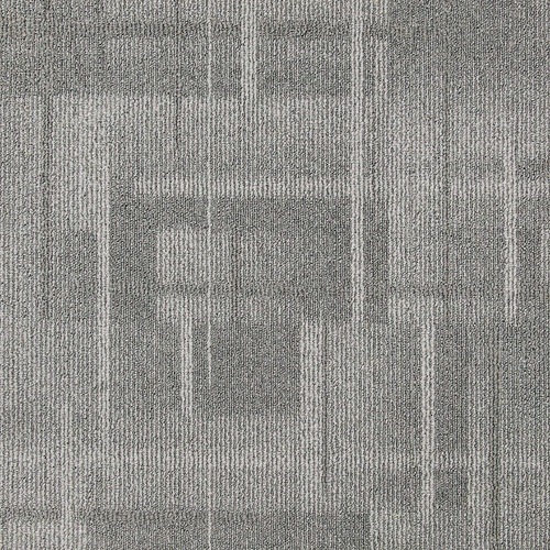 Light Gray Carpet Tiles 50x50 cm, Thickness 10 mm, Model 7 | 