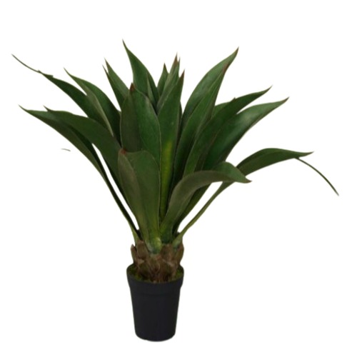 Artificial Agave Cactus Plant 80 cm Green | Luxury line