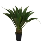 عشبة صبار اجاف صناعية، مقاس 80 سم، لون أخضر 