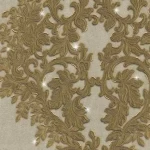 ورق جدران إيطالي لون بيج تصميم كلاسيك، مقاس 10 م×0.70 م، موديل 13055