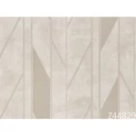 Italian wall decoration, size 10m x 0.73m, pale beige color, model 44829