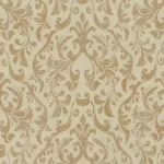 ورق جداري الماني لون بيج تصميم كلاسيك، مقاس 10م×0.53سم