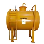خزان وقود افقي ماركة DM، سعة 3000 لتر، مقاس 2000×1400×2100 مم
