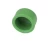 PPR Plastic End Cap Size 25 mm Nominal Pressure 25 Bar Green Color  | Almona
