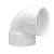 UPVC Elbow 90° brand Gulf  Size 6 inch  Color White 