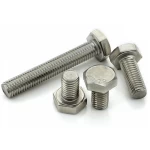 Full Thread Stainless Steel 304 Hexagon Bolt,    Size 18 mm Length  150 mm, DIN 933 Standard   