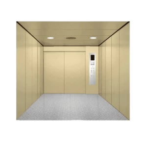 Machine-room-less Freight Elevator 1600 KG Load 0.5 m/s Speed Side Door Steel Design | 