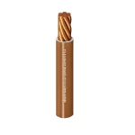 Single Core Stranded Copper Cable PVC 70 ºC Insulation Alfanar Diameter 25.3 MM 450/750 Volt length 300 feet Colour brown