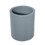 Coupling CPVC schedule 80 Al-Munif Size 3 inch Color Light Gray