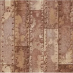 Youth and children wall decoration, brown color, length 10 m, width 0.53 m, model 201901 