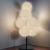 Modern Decorative Lamp with 7 Bulbs, length 55, Width 20 cm, white with Gray Color