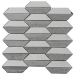 Gloss Mosaic Tiles Size 29.5×29.5 cm, Blue Color, Fluro Design | Abyat Company