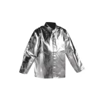 JUTEC aluminized heat protection jacket, size L.