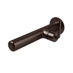 Wall Mounted Washbasin Mixer Hidden Size 20.9×7 cm, Metallic Black Color