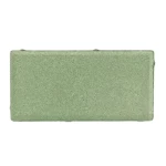 Smooth interlock paving tile with chamfer, dimensions 20x10x6 cm, light green color | Alsarif Company