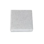 بلاط رصيف انترلوك كوادرو ارتفاع 6 سم  لون ابيض | مصنع الحسنية