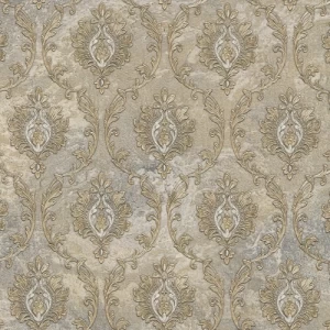 Classic Wallpaper Dark Beige 10m x 1.06m, Model 83653 | Balbaid Decor Company