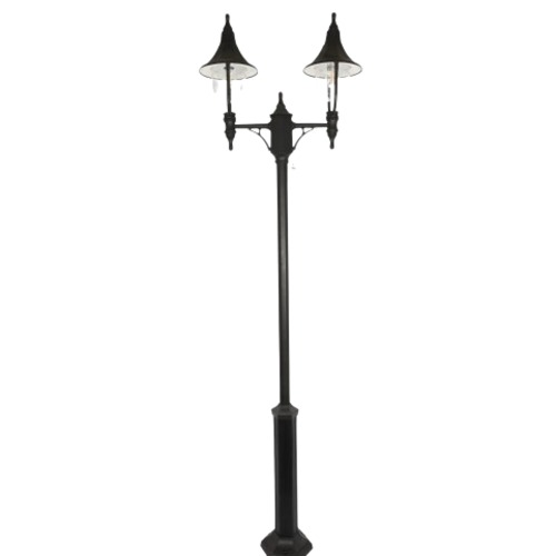 Outdoor Wall Lighting Lantern 105x22 cm, Black Color | Matkel Store