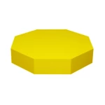 بلاط رصيف انترلوك ثماني سماكة 6 سم لون اصفر | شركة معيار