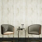 ورق جداري تصميم نقاشات، مقاس 10 م×50 سم، لون بيج