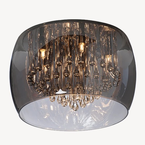Minerve Ceiling Light 47x47x27 cm Light Gray | Abyat Company