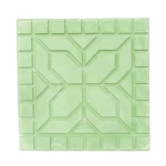 Concrete Tile, Dimensions 40x40x5 cm, Light Green Color | Al Sarif Company