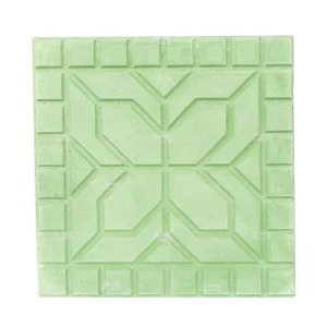 Concrete Tile 40x40x5 cm Light Green Color | Al Sarif Building Materials