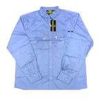 Electric Shirt Mercerized Cotton, Size XXL, Blue Color