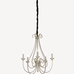 Luxury Silver Chandelier Height 30 cm Width 40 cm Length 84 cm | Abyat Company