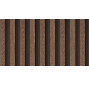 Korean Internal Wood Substitute for Walls 122×12×2900 mm Brown | MIGA L005-2077D by The specialist for decoration