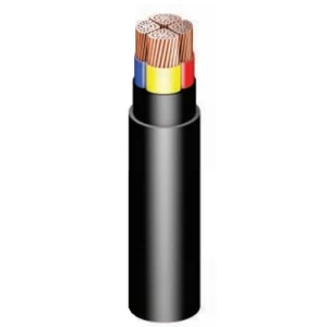 كابل 185 ملم² نحاس مجدول 4 خطوط 600/1000 فولت، عزل PVC، احمر اصفر ازرق اسود | Riyadh Cables مجموعة كابلات الرياض