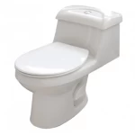 White Floor Mounted Water Closet Toilet