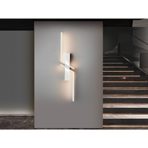 FAIRFIELD فيرفيلد إنارة جدارية لمبه LED مقاس 1000×115×70 مم لون أبيض
