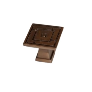Pull Handles Kitchen Cabinet Square Shape Copper Color | 