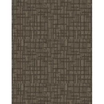 PVC Carpet Flooring Planks, Brown Color, 6.5 mm Thickness, 50x50cm Size, Model DR46