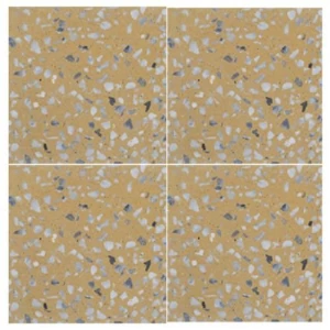 Colored Yellow Mosaic Tiles 25x25 cm | Al hasaniah of tradeing&industry groub