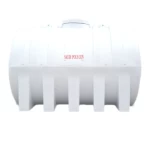 خزان مياه الحسيني  افقى مصنوع من البولى ايثيلين سعة 6000 لتر