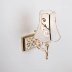 Modern Pendant Light, Gold, 16 cm Length, 16 cm Width