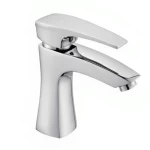 Automatic Short Washbasin Mixer Brass, Chrome Color