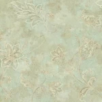 American Wallpaper Beige Color Floral Design, Size 10mx0.53m, Model TB4250